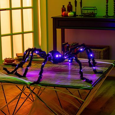 Evergreen Enterprises 50-in. Spider LED Fabric Table Decor