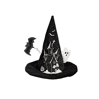 Evergreen Enterprises Witch Hat LED Fabric Table Decor