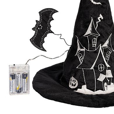 Evergreen Enterprises Witch Hat LED Fabric Table Decor