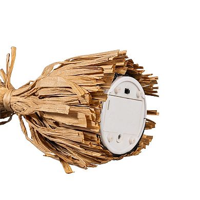 Evergreen Enterprises Broom with Movement Fabric Table Decor