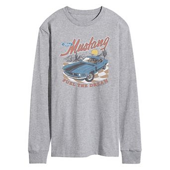 Men's Ford Mustang Fuel The Dream Long Sleeve Graphic Tee