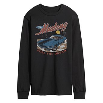 Men's Ford Mustang Fuel The Dream Long Sleeve Graphic Tee