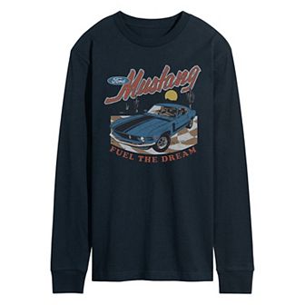 Men's Ford Mustang Fuel The Dream Long Sleeve Graphic Tee