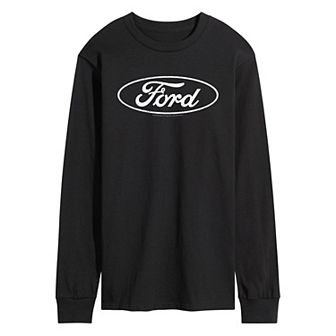 Men's Ford Vintage Logo Long Sleeve Graphic Tee