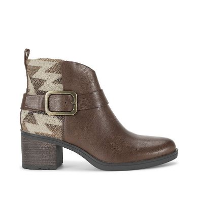 Baretraps Colorado Women's Block Heel Ankle Boots with Buckle Detail