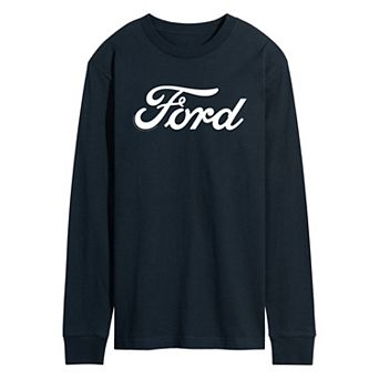 Men's Ford Logo Long Sleeve Graphic Tee