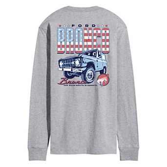 Men's Ford 1970 Bronco Americana Long Sleeve Graphic Tee