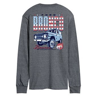 Men's Ford 1970 Bronco Americana Long Sleeve Graphic Tee