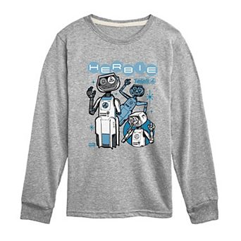 Boys 8-20 Marvel The Fantastic Four: First Steps Herbie Long Sleeve Graphic Tee