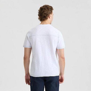 Matix Men's Short Sleeve Crew Neck Henley Tee