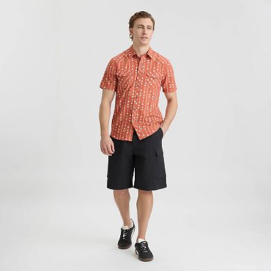 Men's Matix Short Sleeve Western Plaid Shirt
