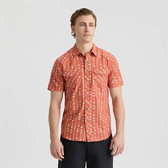 Men's Matix Short Sleeve Western Plaid Shirt
