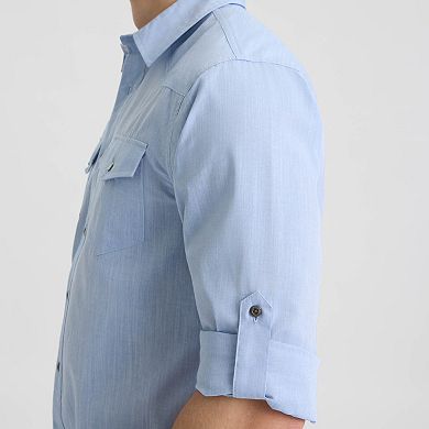 Men's Matix Western Long Sleeve Poplin Shirt