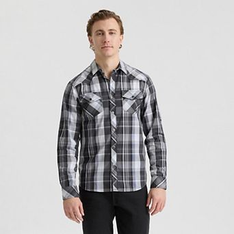 Men's Matix Western Long Sleeve Poplin Shirt