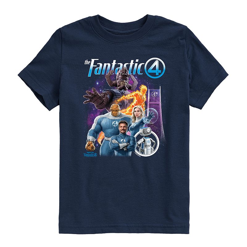 Boys 8-20 Marvel The Fantastic Four: First Steps Group Graphic Tee, Boy's, 