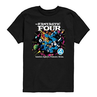 Boys 8-20 Marvel The Fantastic Four: First Steps Scientists Explorers Graphic Tee