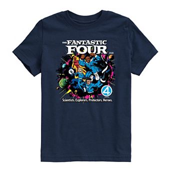 Boys 8-20 Marvel The Fantastic Four: First Steps Scientists Explorers Graphic Tee