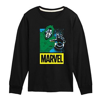Boys 8-20 Marvel The Fantastic Four: First Steps Dr. Doom Vintage Long Sleeve Graphic Tee