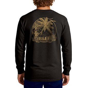 Men's REEF Baybreeze Mens Long Sleeve Graphic Tee