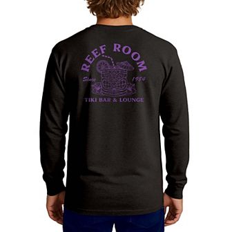 Men's REEF Tiki Bar & Lounge Long Sleeve Graphic Tee