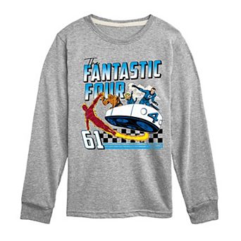 Boys 8-20 The Fantastic Four: First Steps Racing Long Sleeve Graphic Tee