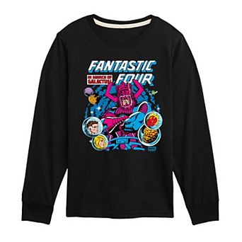 Boys 8-20 The Fantastic Four: First Steps In Search Of Galactus Long Sleeve Graphic Tee