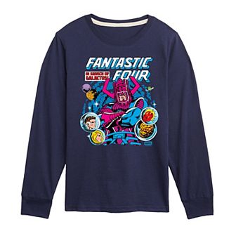 Boys 8-20 The Fantastic Four: First Steps In Search Of Galactus Long Sleeve Graphic Tee