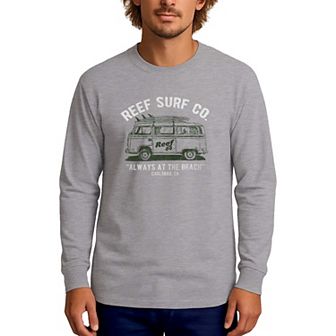 Men's REEF Always At The Beach Long Sleeve Graphic Tee