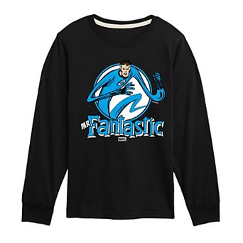 Boys 8-20 Marvel The Fantastic Four: First Steps Mr. Fantastic Circle Long Sleeve Graphic Tee
