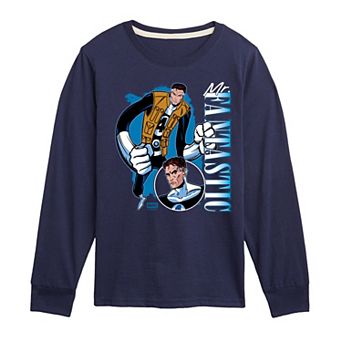 Boys 8-20 The Fantastic Four: First Steps Mr. Fantastic Long Sleeve Graphic Tee
