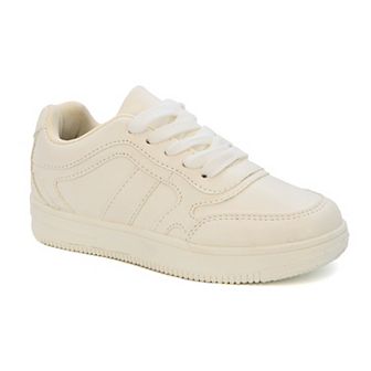 Yoki Brimb Little Kids Girls Lace-Up Studded Casual Sneakers