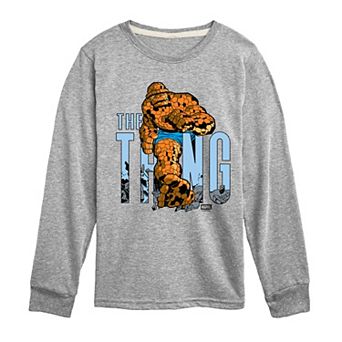 Boys 8-20 Marvel The Fantastic Four: First Steps The Thing Long Sleeve Graphic Tee
