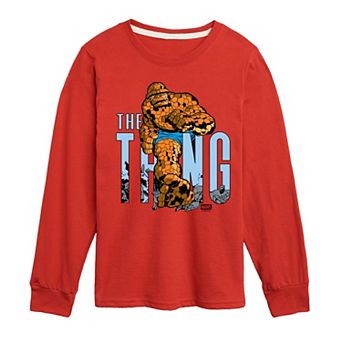 Boys 8-20 Marvel The Fantastic Four: First Steps The Thing Long Sleeve Graphic Tee