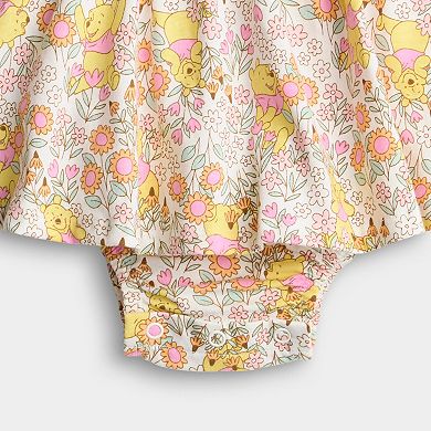 Baby Disney's / Jumping Beans® Winnie the Pooh Flutter Sleeve Bodysuit Dress