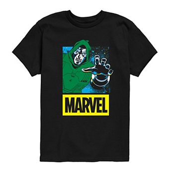Boys 8-20 Marvel The Fantastic Four: First Steps Dr. Doom Vintage Graphic Tee