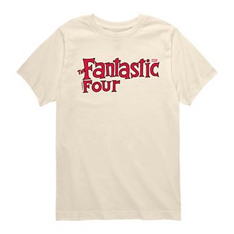 Boys 8-20 Marvel The Fantastic Four: First Steps Classic Logo Graphic Tee