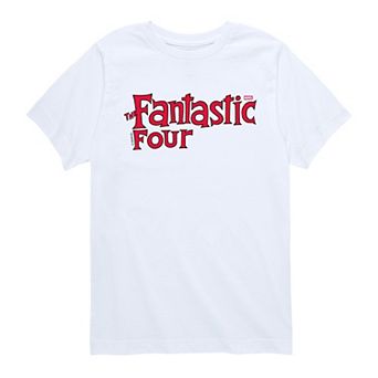 Boys 8-20 Marvel The Fantastic Four: First Steps Classic Logo Graphic Tee