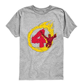 Boys 8-20 Marvel The Fantastic Four: First Steps Human Torch Graphic Tee