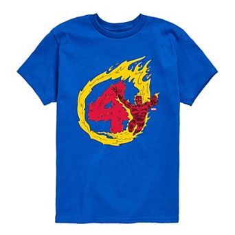Boys 8-20 Marvel The Fantastic Four: First Steps Human Torch Graphic Tee