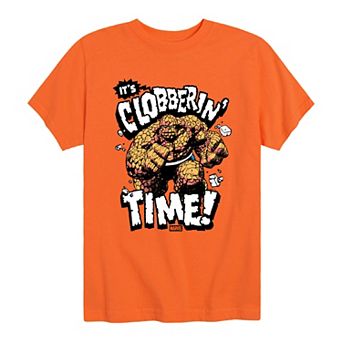Boys 8-20 Marvel The Fantastic Four: First Steps The Thing It's Clobberin' Time Graphic Tee