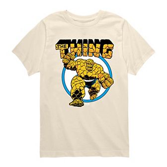 Boys 8-20 Marvel The Fantastic Four: First Steps The Thing Logo Graphic Tee