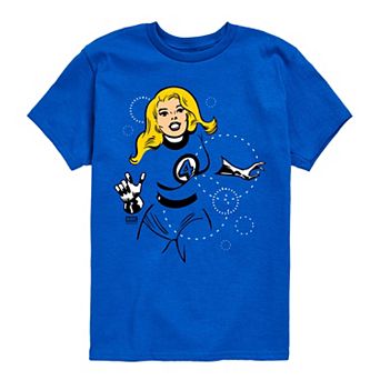 Boys 8-20 Marvel The Fantastic Four: First Steps Invisible Woman Graphic Tee