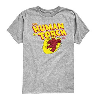 Boys 8-20 Marvel The Fantastic Four: First Touch Human Torch Graphic Tee