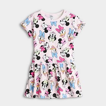 Toddler and Girls 4-12 Jumping Beans® Disney's Mickey & Friends Sensory Adaptive Drop Waist Knit Dress