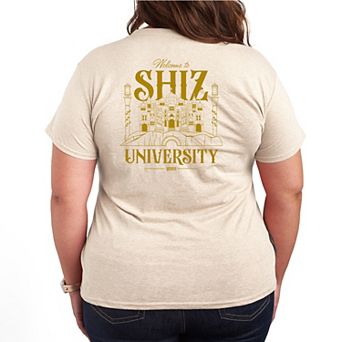 Plus Size Wicked For Good Welcome To Shiz University Graphic Tee