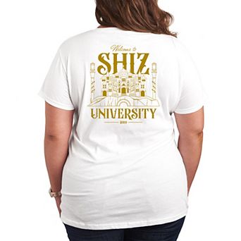 Plus Size Wicked For Good Welcome To Shiz University Graphic Tee