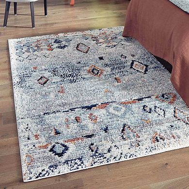 Unique Loom Palace Morocco Throw or Area Rug