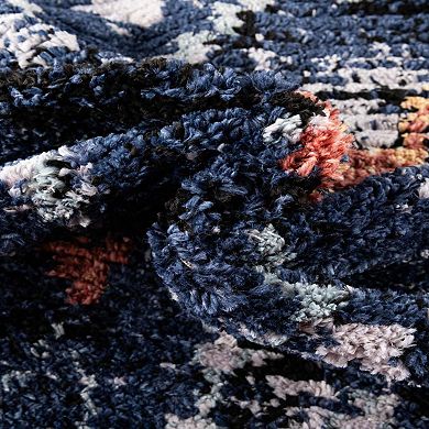 Unique Loom Rif Morocco Throw or Area Rug