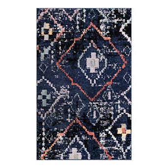 Unique Loom Rif Morocco Throw or Area Rug