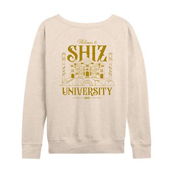 Women's Wicked For Good Welcome To Shiz University French Terry Long Sleeve Tee